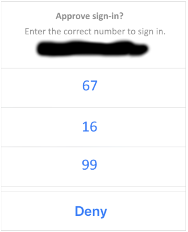 phone sign-in