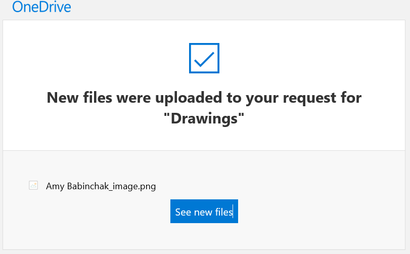 OneDrive: Request Files