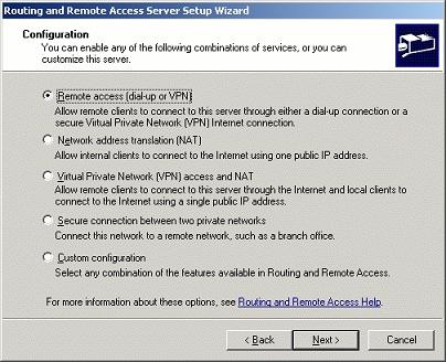 как настроить nat в windows server 2002 pdf
