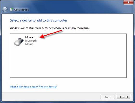 Bluetooth-Maus funktioniert unter Windows 7 nicht wirklich
