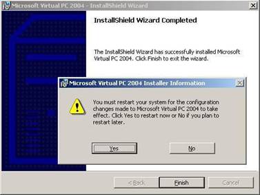 Installing And Configuring Virtual Pc Part 1