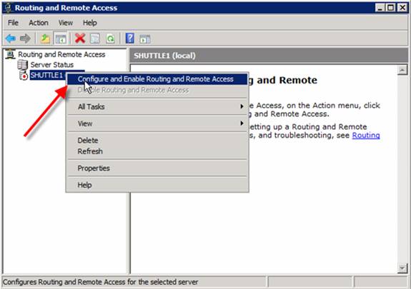 enable map-reading in windows 2008