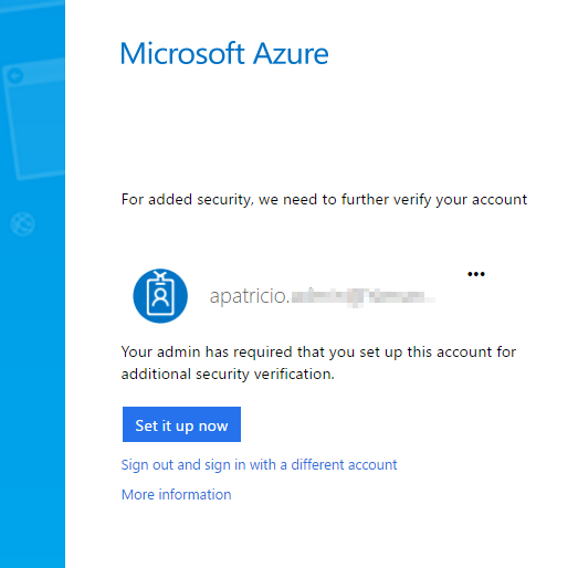 Azure tulti-factor authentication testing