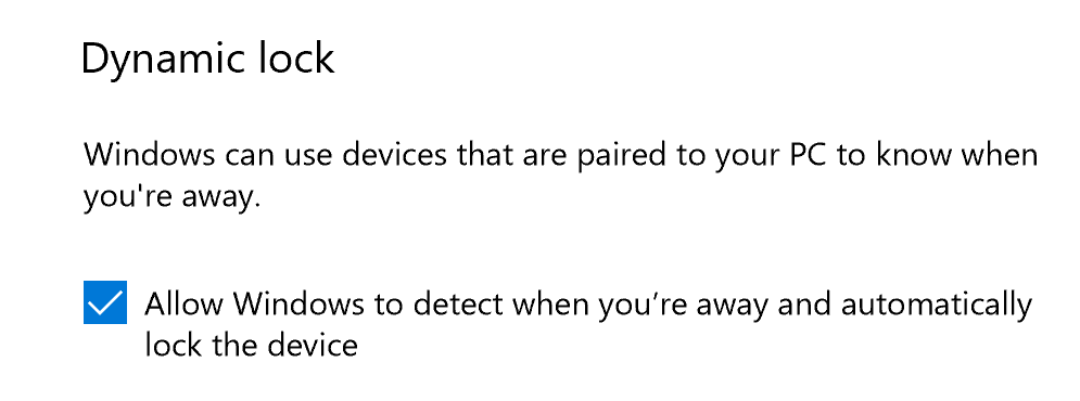 Windows 10 security settings