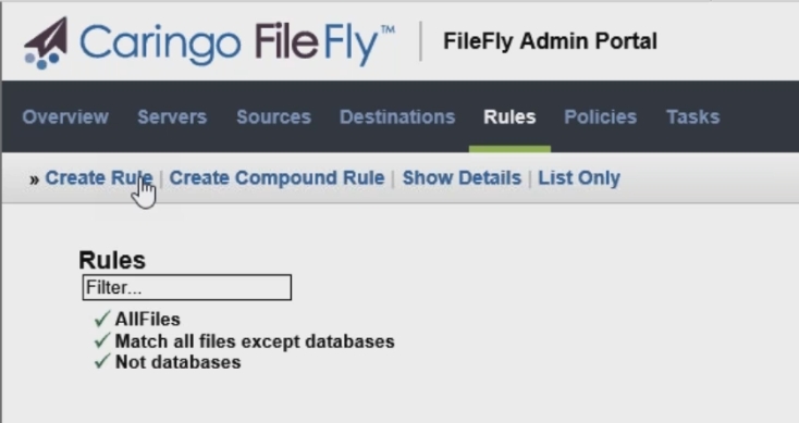 FileFly makes it easy to protect your databases against accidental migration.