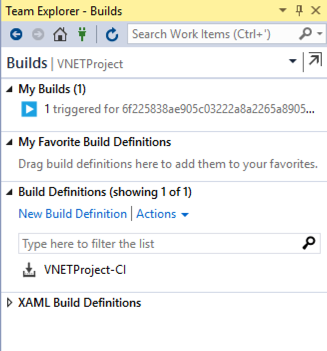 Visual Studio Team Services
