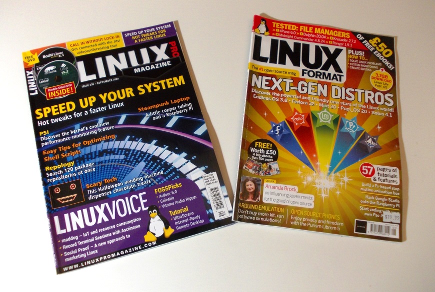 Linux magazines
