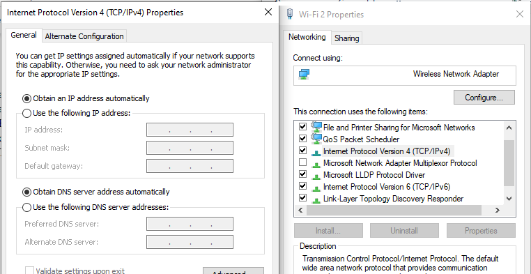 Fix Windows IP conflict