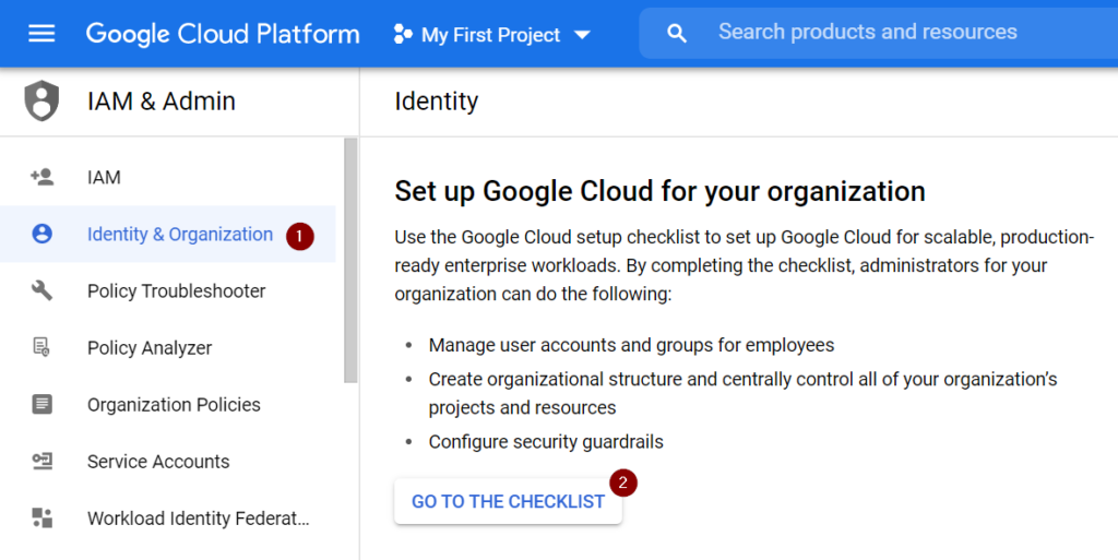 Google Cloud Platform Cloud Identity