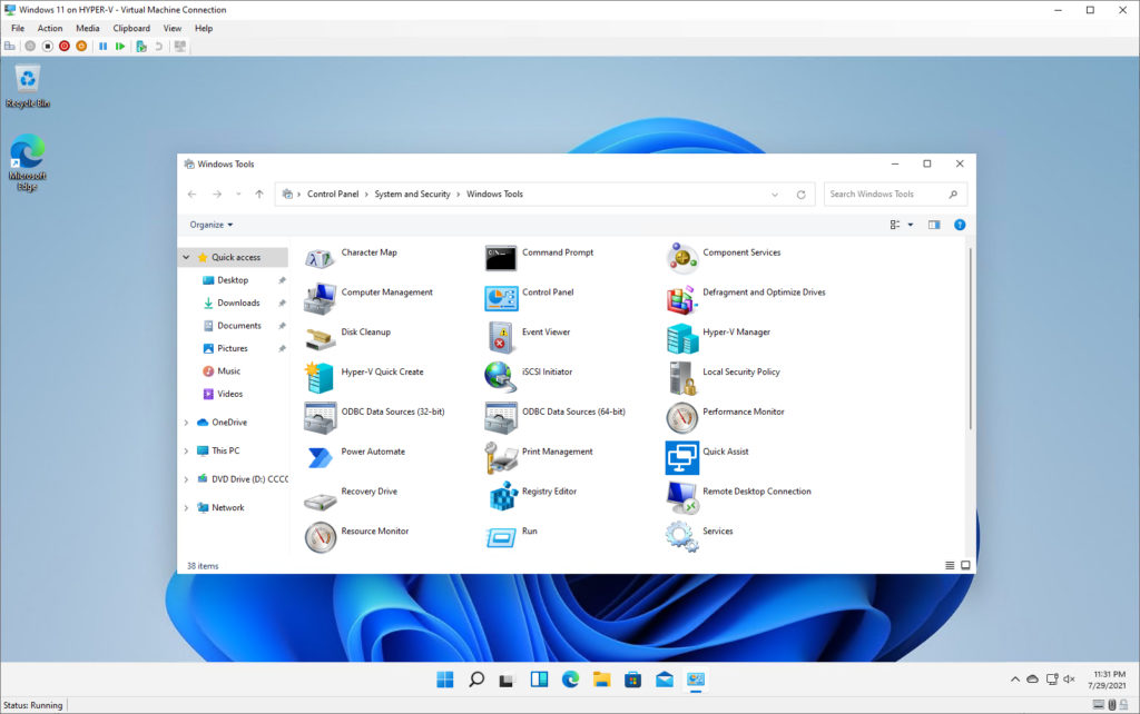 Hyper-V Windows 11