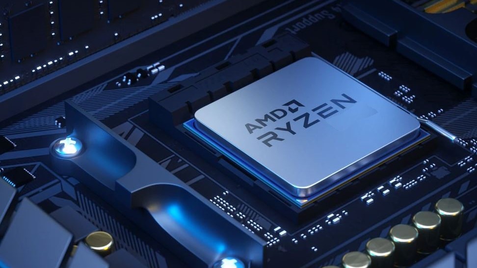 Image of an AMD Ryzen chipset.