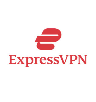 Logo of ExpressVPN.
