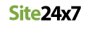 Image of the Site24x7 logo.
