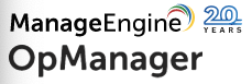 Image of the ManageEngine OpManager logo.